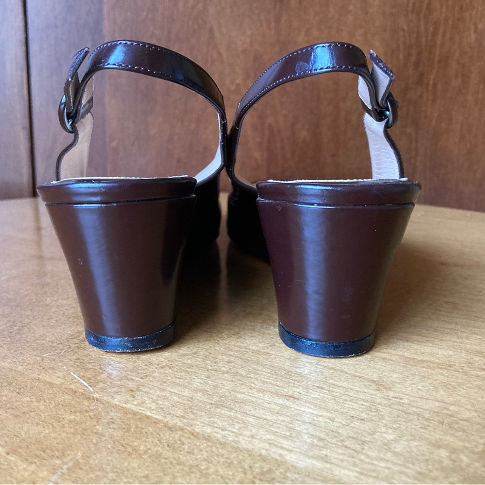 Christian Louboutin Cynthia Slingback Wedge - Picture 11 of 15